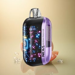 NEXA Ultra 50000 Puffs גלידת אפרסק ג'ורג'יה עם סוללה 800mAh ועוצמת ניקוטין 5%