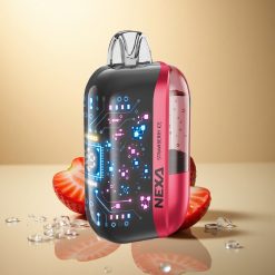 NEXA Ultra 50000 Puffs גלידת תות עם סוללת 800mAh וניקוטין 5%