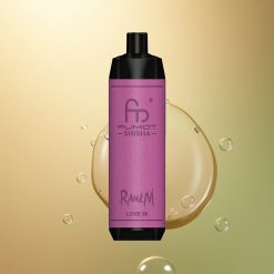 RandM Fumot Shisha 10000 Puffs אהבה 66 עם סוללת 850 mAh וניקוטין 0.5%