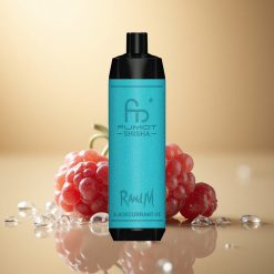 RandM Fumot Shisha 10000 Puffs בלאקוראנט קרח עם סוללת 850 mAh וניקוטין 0.5%