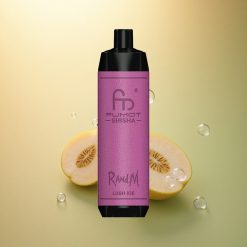 RandM Fumot Shisha 10000 Puffs לָשׁ קֶרַח עם סוללת 850 mAh וניקוטין 0.5%