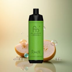 RandM Fumot Shisha 10000 Puffs לימונדת ראז כחולה עם סוללת 850 mAh וניקוטין 0.5%