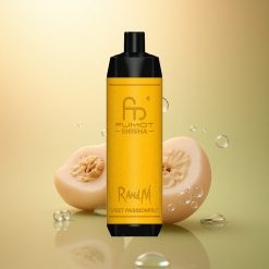 RandM Fumot Shisha 10000 Puffs מתוק פסיון פרי עם 18מל נוזל ו-0.5% ניקוטין