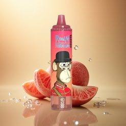 RandM Fumot Tornado 15000 Puffs אנרגיה אדומה קרח עם 25ml ו-5% ניקוטין