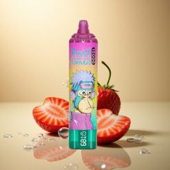 RandM Fumot Tornado 15000 Puffs תות קפוא עם ניקוטין 5% ו-850mAh