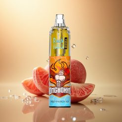 RandM Fumot Tornado 7000 Puffs אנרגיה אדומה קרח עם סוללת 850 mAh וניקוטין 5%