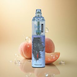 RandM Fumot Tornado 7000 Puffs אפרסק קרח עם סליל מש