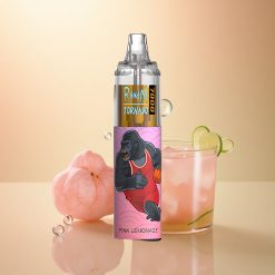 RandM Fumot Tornado 7000 Puffs לימונדה ורודה עם 14 מל ו-850 mAh