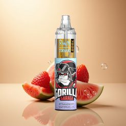 RandM Fumot Tornado 7000 Puffs תות אבטיח עם 5% ניקוטין וסוללת 850 mAh