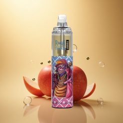 RandM Fumot Tornado 7000 Puffs תפוח אדום לימון עם סוללה 850 mAh וניקוטין 5%