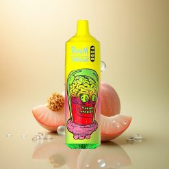 RandM Fumot Tornado 9000 Puffs אפרסק קיץ קרח עם סוללה 850 mAh וסליל רשת