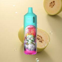 RandM Fumot Tornado 9000 Puffs גויאבה קרח עם סליל משי ו-18 מל נוזל ו-850 mAh