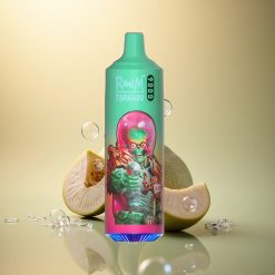 RandM Fumot Tornado 9000 Puffs כחול רז קוש עם סוללה 850 mAh וסליל רשת