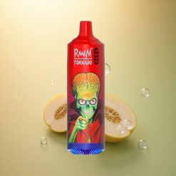 RandM Fumot Tornado 9000 Puffs לוש אייס עם סוללת 850 mAh ונוזל 18 מל
