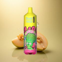 RandM Fumot Tornado 9000 Puffs מנגו משולש עם סוללת 850 mAh וטנק 18 מל