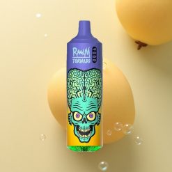 RandM Fumot Tornado 9000 Puffs מנגו קש 18 מל סליל משושה 850 mAh