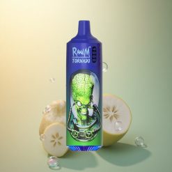 RandM Fumot Tornado 9000 Puffs מר כחול 850 mAh סליל רשת 18 מל