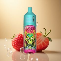 RandM Fumot Tornado 9000 Puffs תות פטל עם סוללה 850 mAh וסליל מש