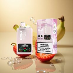 Razz Bar 40000 Puffs תות בננה - רד בול אייס עם סוללת 650mAh ותוכן ניקוטין 2%