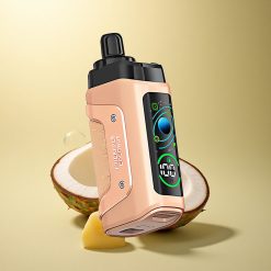 Razz Bar 45000 Puffs אננס קוקוס עם סליל רשת 1.0 אוהם ומצבר 650 mAh