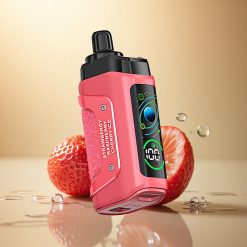 Razz Bar 45000 Puffs תות דובדבן קרח עם 650 mAh ו-20 מג ניקוטין