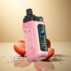 Razz Bar 45000 Puffs תות חמוציות קרח עם סליל משוט 1.0 אוהם וניקוטין 20 מג/מל