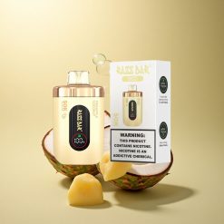 Razz Bar 50K Puffs אננס קוקוס עם סליל 1.0 אוהם ו-650 mAh