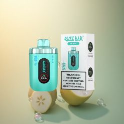 Razz Bar 50K Puffs מיסטר בלו טיפוס 1.0 אוהם סוללה 650 מיליאמפר ניקוטין 2%