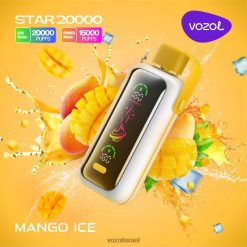 VOZOL Vape Israel - קרח מנגו VOZOL STAR 20000 H0RLH213