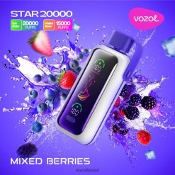 VOZOL Vape Price - פירות יער מעורבים VOZOL STAR 20000 H0RLH214